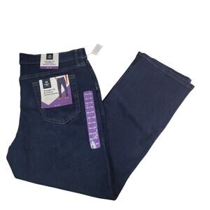 Members Mark Straight Fit Premium Stretch Denim 36 x 30 Blue